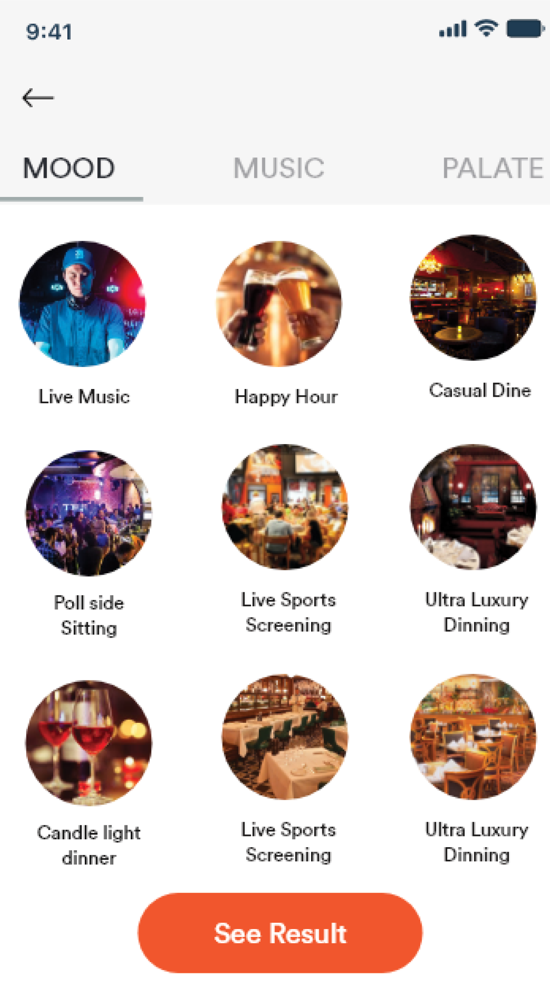 Final — Mood tab default